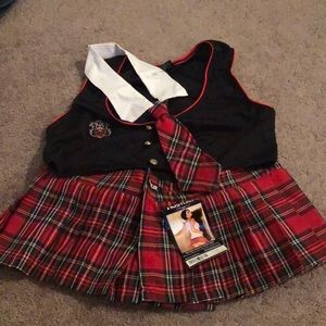 School girl lingerie or Halloween costume